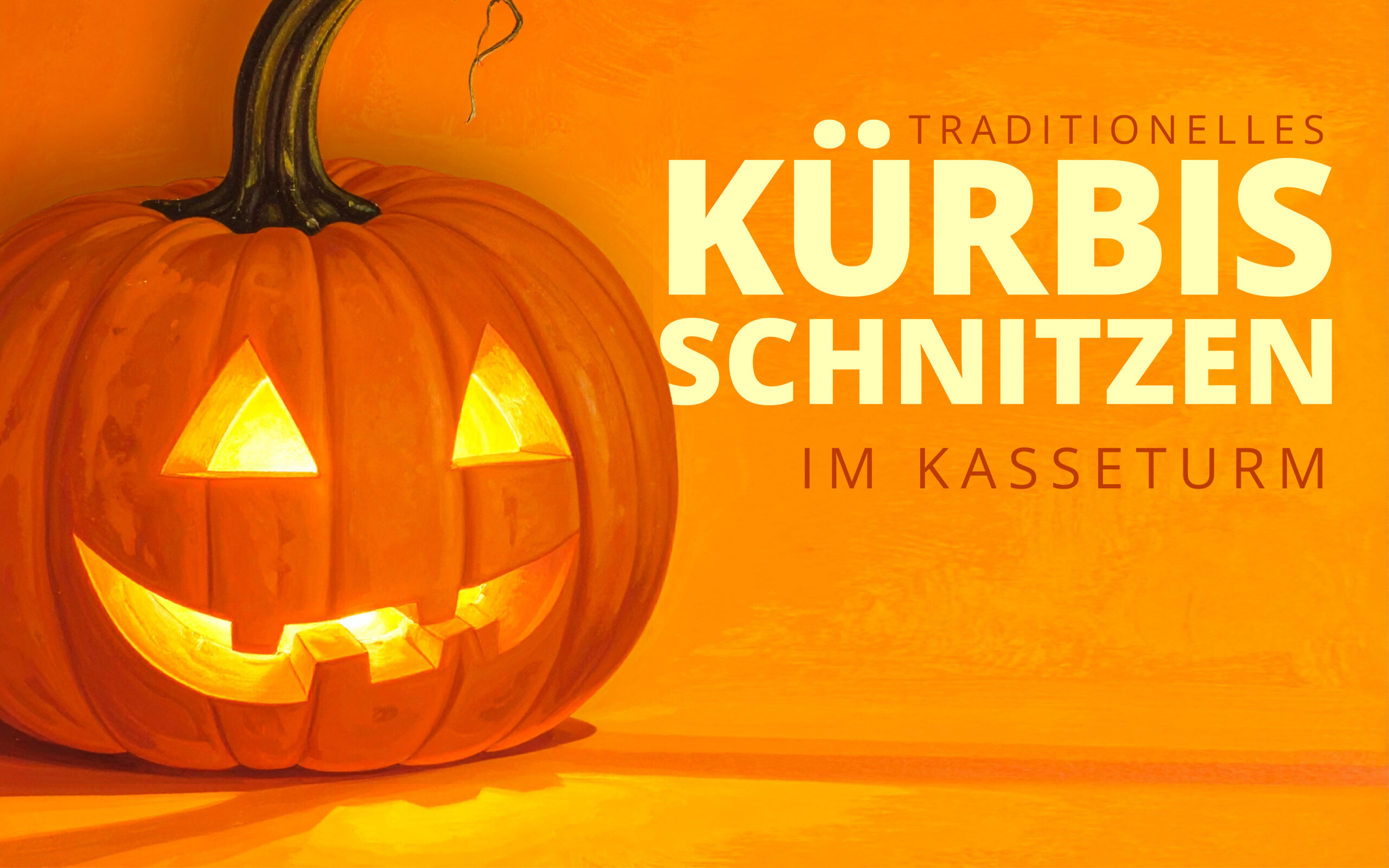 Kürbis schnitzen